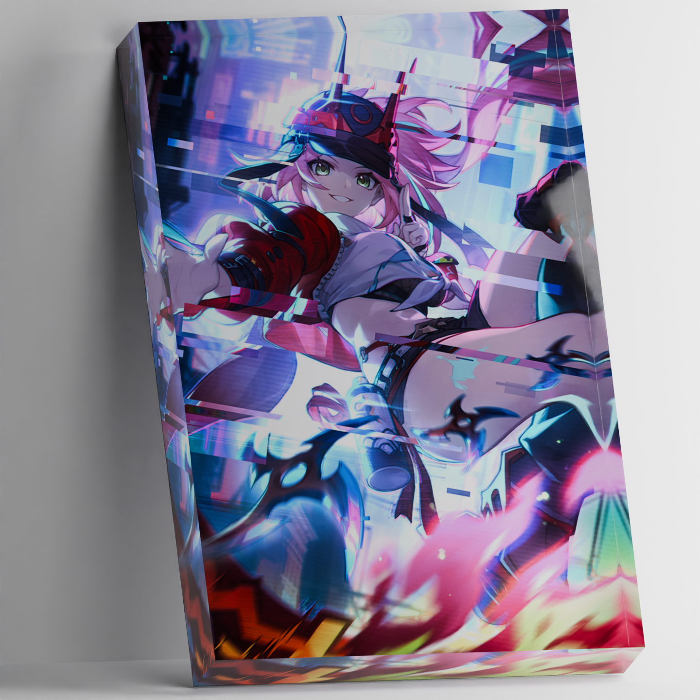 Photo Acrylic Block - Custom Acrylic Photo Block Honkai Star