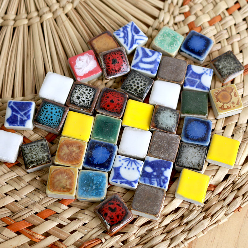 100g 200gDIY Ceramic Mosaic Fr - مراجعة Ceramic Tile Blank وسعره