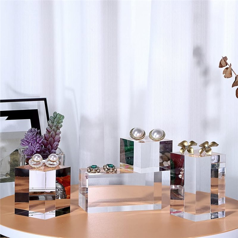 N04R Acrylic Cube Display Rise - مراجعة Photo Acrylic Block وسعره