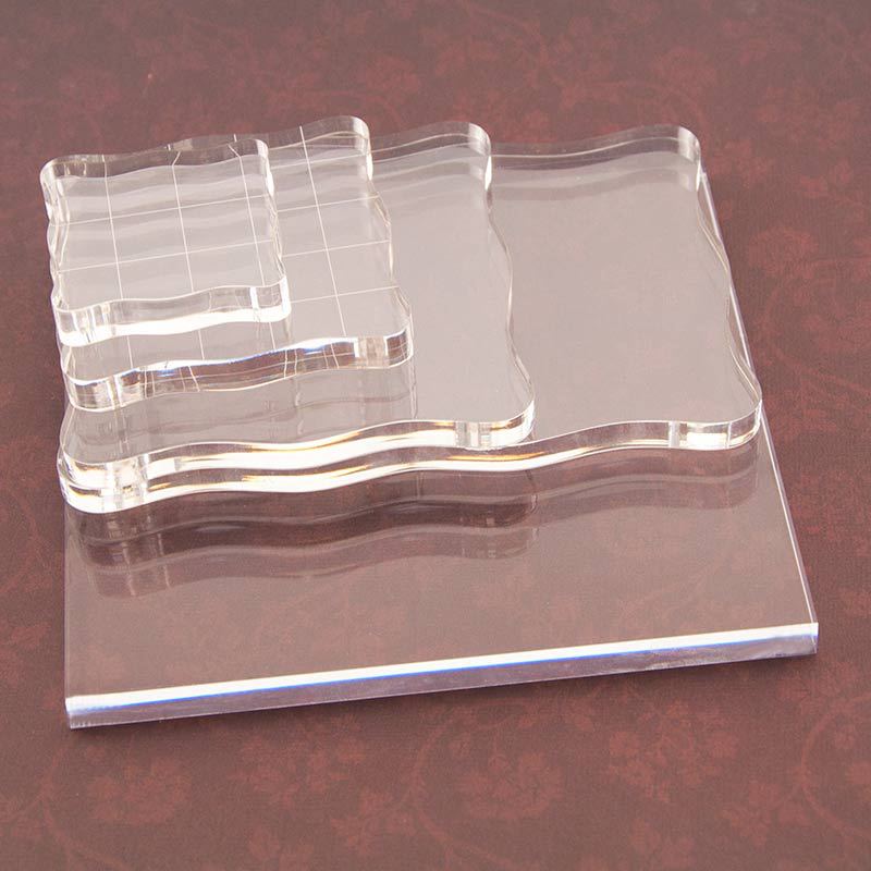 Clear Acrylic Stamp Block Use  - مراجعة Photo Acrylic Block وسعره