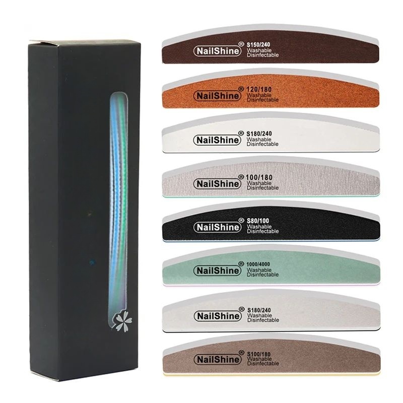 8Pcs/Box Nail File Buffer Kit  - مراجعة Photo Acrylic Block وسعره