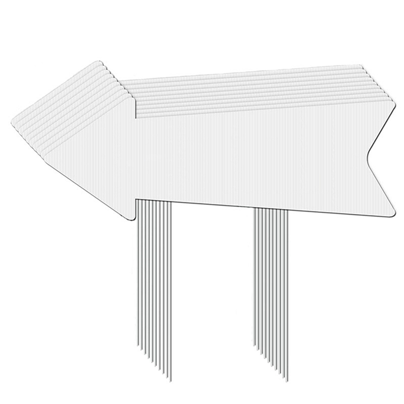 HRBAJ-Directional Arrows Signs - مراجعة Yard Sign Blank وسعره
