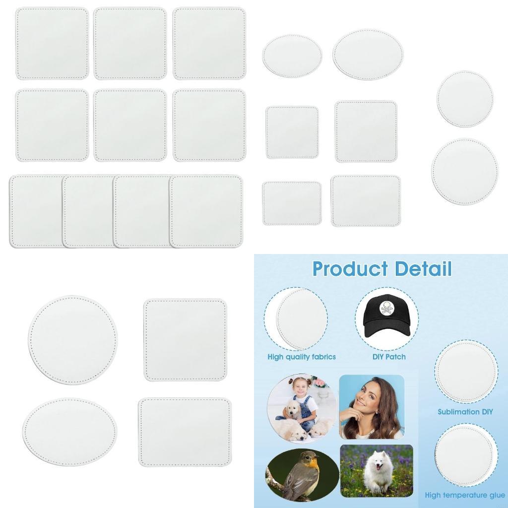Q22B 10 Pcs Blank Leather Hat  - مراجعة Hat Sublimation Blank وسعره