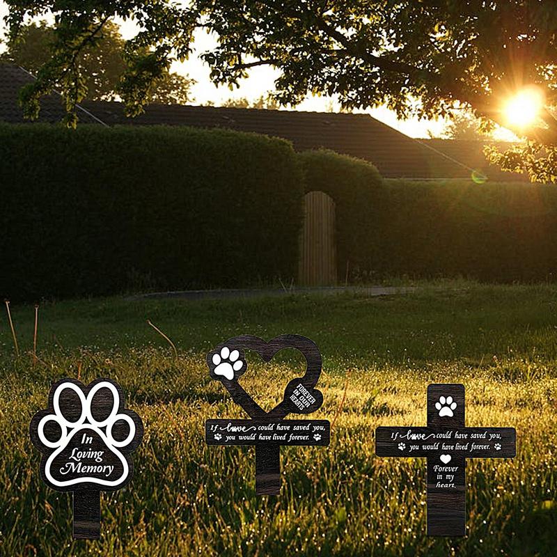 Dog Grave Marker Dog Cemetery  - مراجعة Yard Sign Blank وسعره