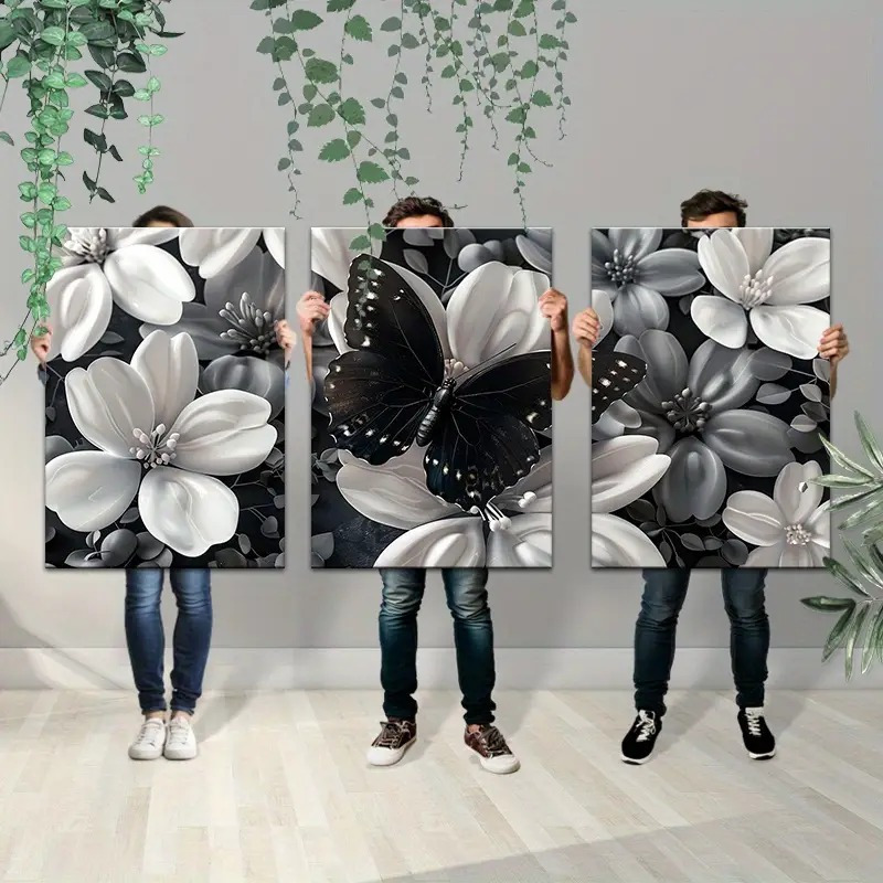 Framed Set of 3 Canvas Wall Ar - مراجعة Canvas Wrap Ready وسعره