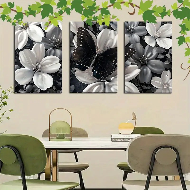 Framed Set of 3 Canvas Wall Ar - مراجعة Canvas Wrap Ready وسعره