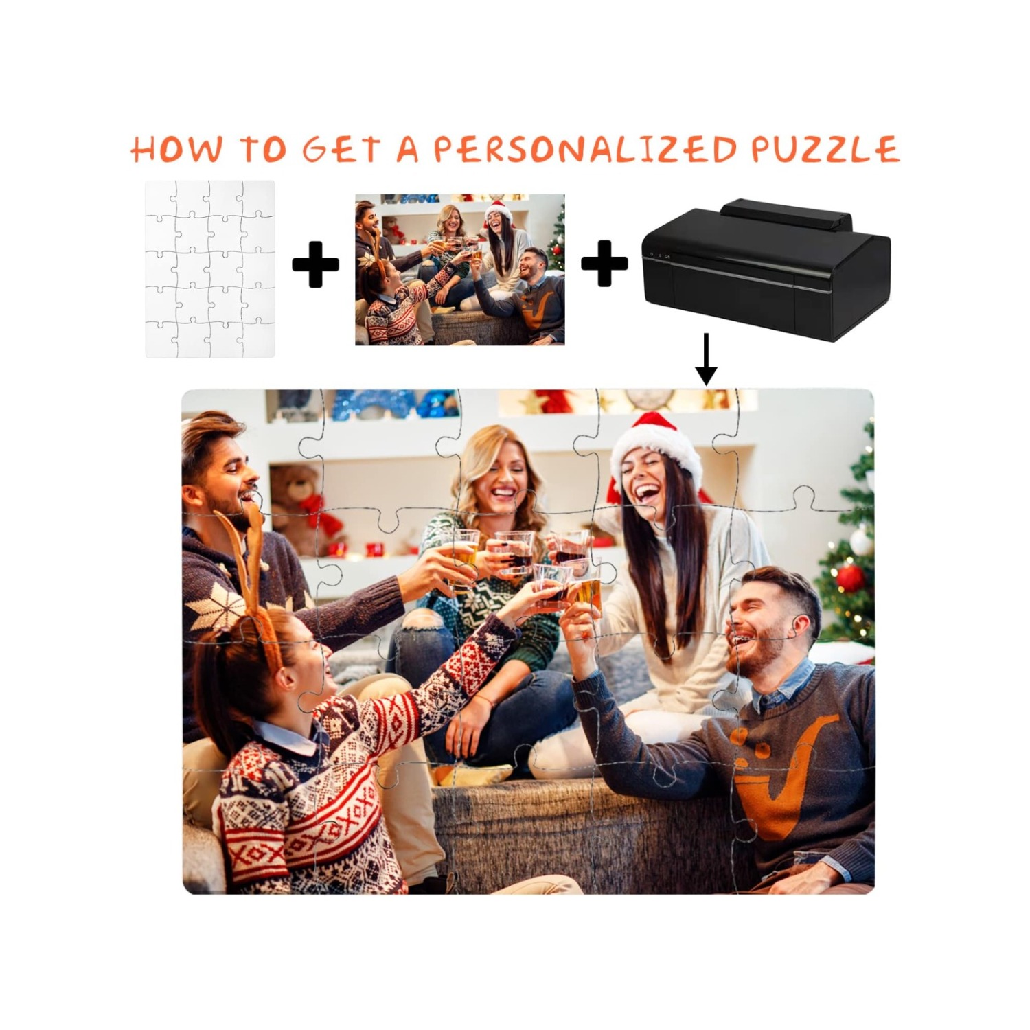 6pcs Blank Sublimation Puzzles - مراجعة Puzzle Blank White وسعره