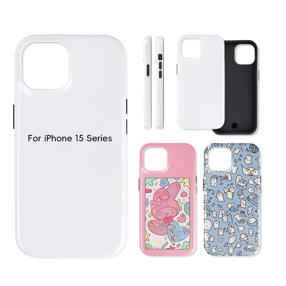 5 pcs 2 in 1 Blank Phone Case  - مراجعة Phone Case Blank Print وسعره