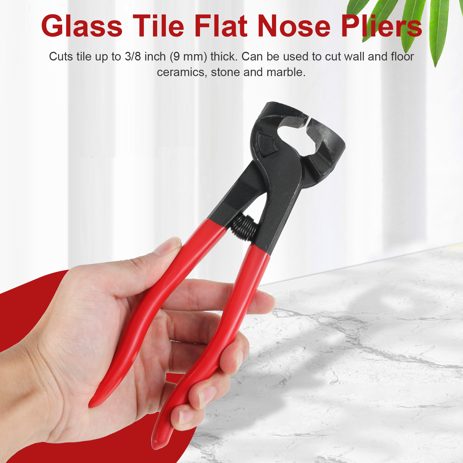 1/2Pcs Tile Nippers Mosaic Cut - مراجعة Ceramic Tile Blank وسعره