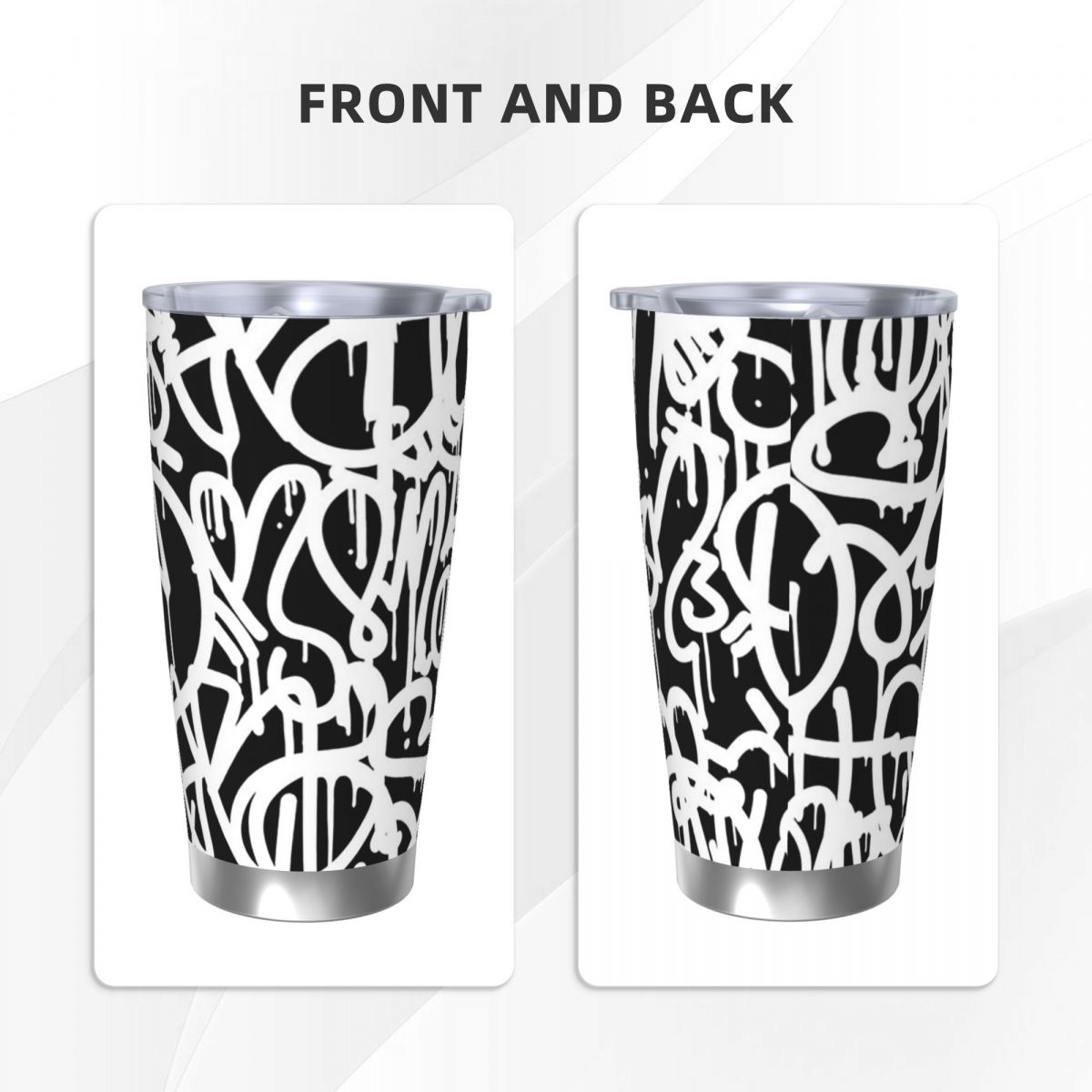 1pc Stainless Steel Water Bott - مراجعة Tumbler 20Oz White وسعره