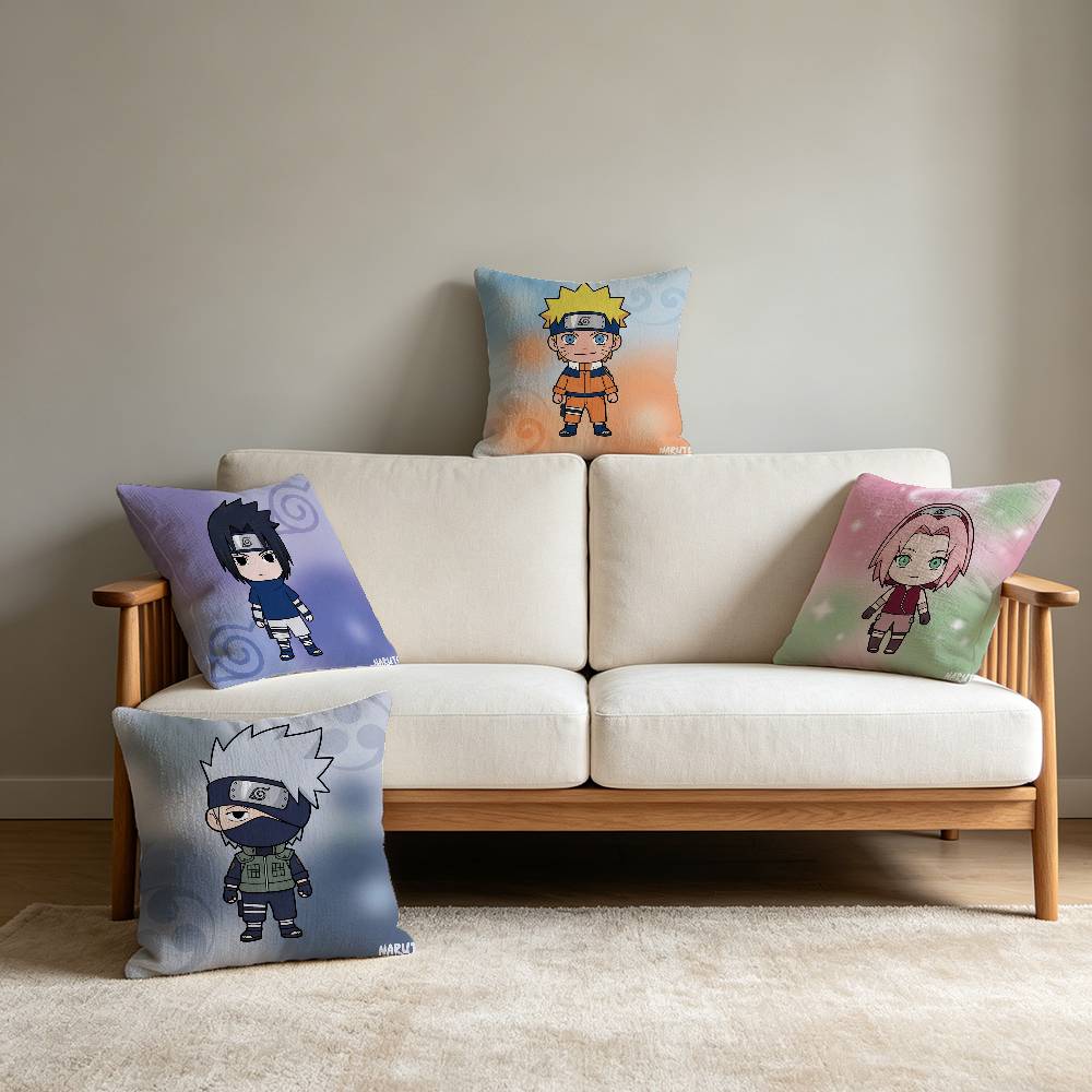 Uzumaki Naruto Fashion Decor T - مراجعة Pillow Cover Sublimation وسعره
