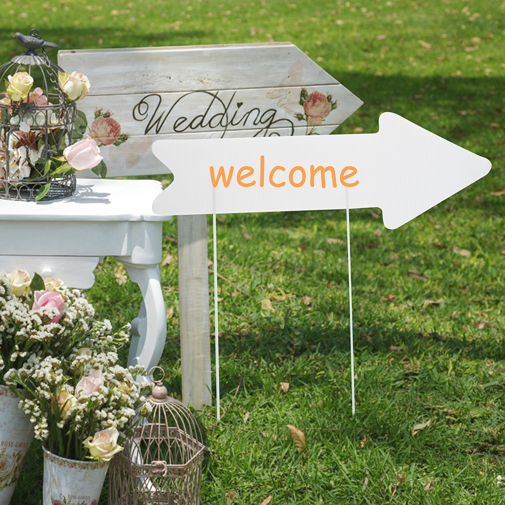 10Pcs Arrow Shaped Stake Blank - مراجعة Yard Sign Blank وسعره