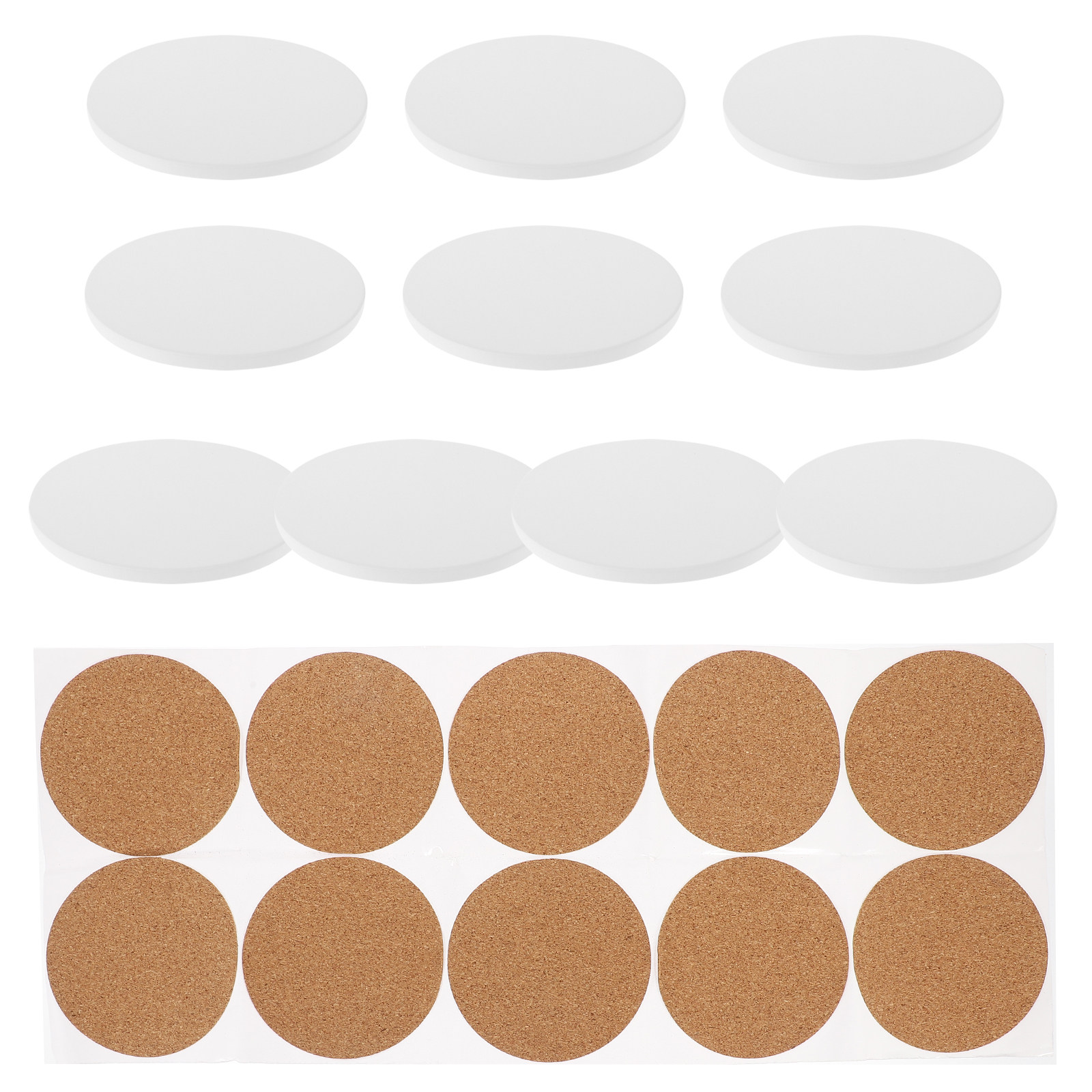10Set Sublimation Coasters Cer - مراجعة Coaster Sublimation Blank وسعره