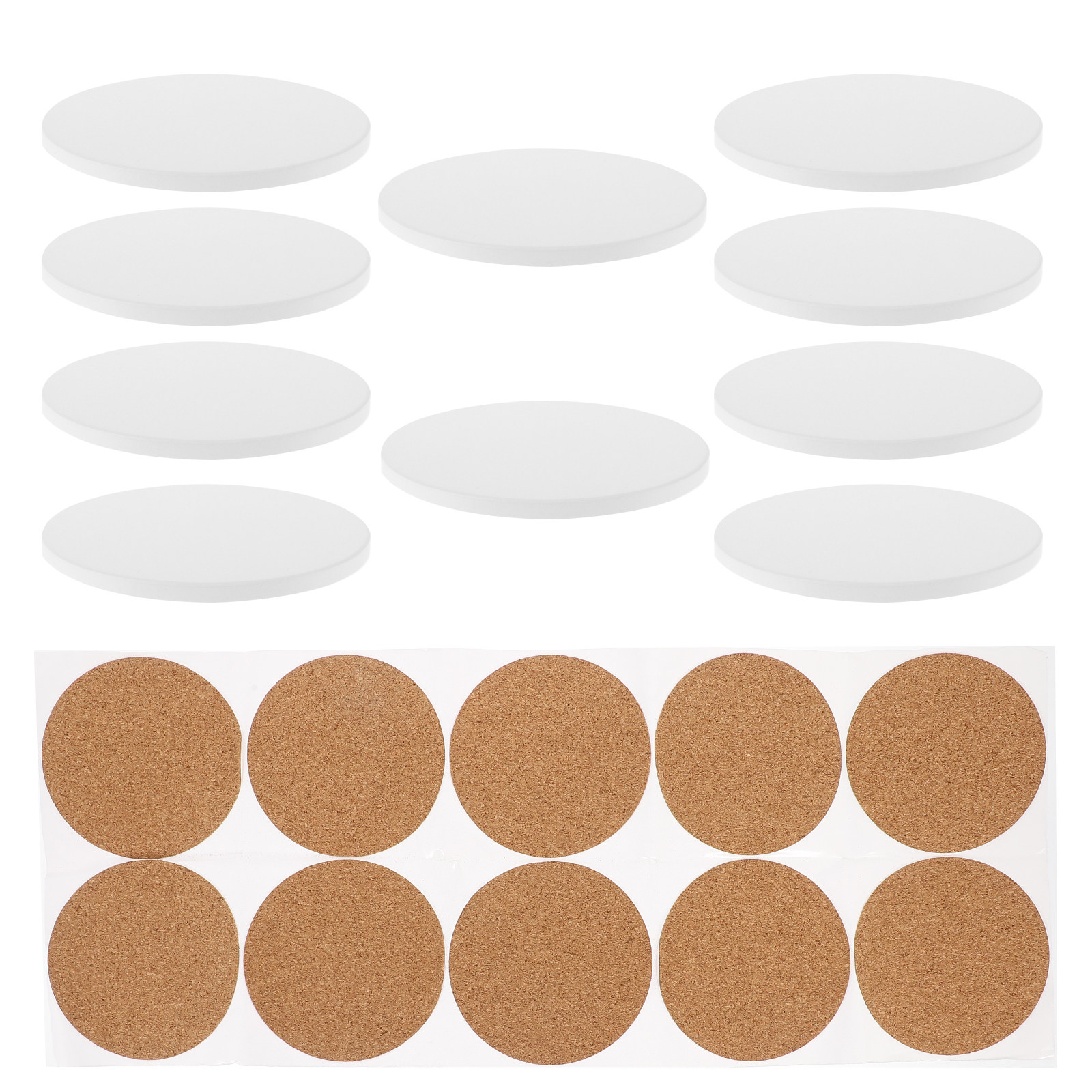 10Set Sublimation Coasters Cer - مراجعة Coaster Sublimation Blank وسعره