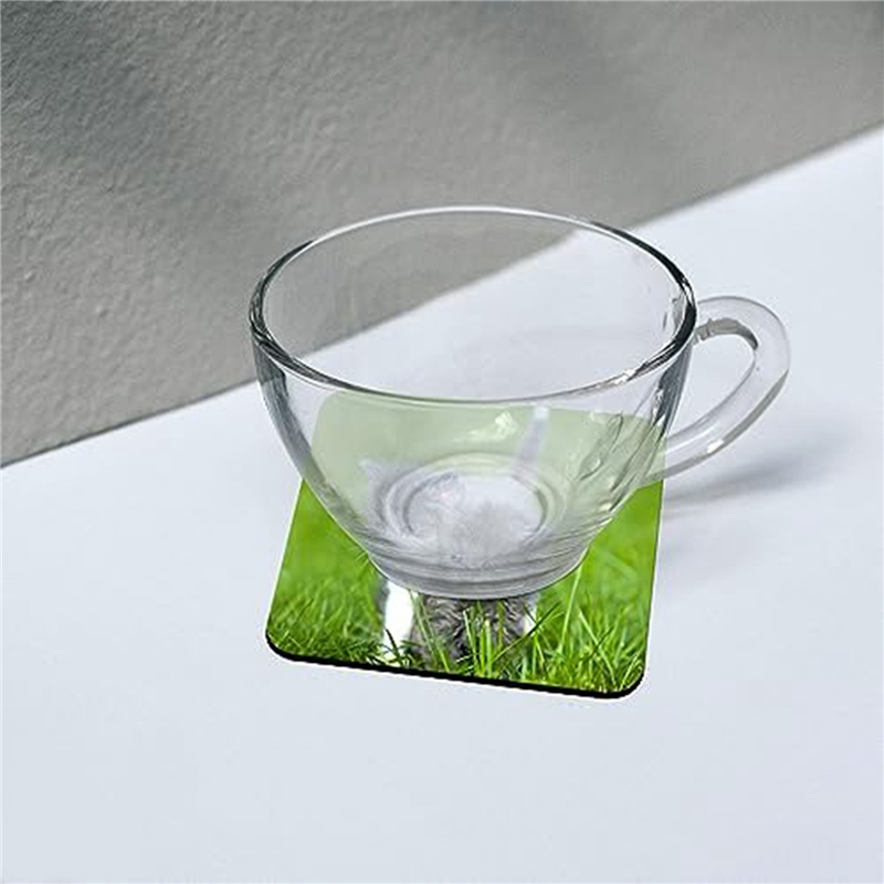 ABGE-40 PCS Sublimation Coaste - مراجعة Coaster Sublimation Blank وسعره
