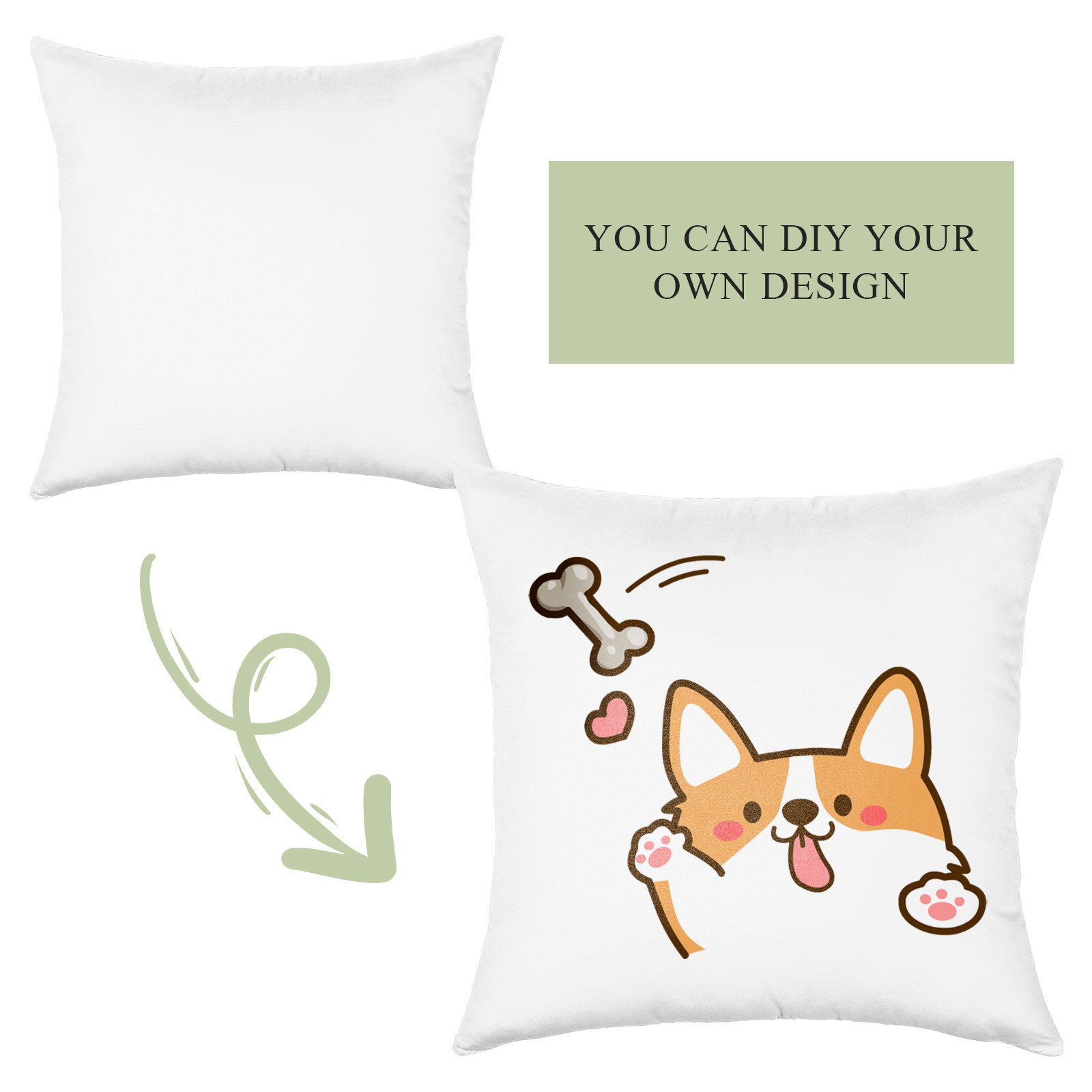 4Pcs Sublimation Pillow Cover  - مراجعة Pillow Cover Sublimation وسعره