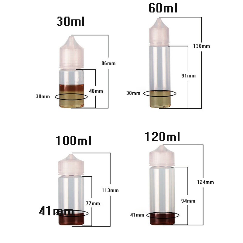 5pcs 30ml/60ml/100ml/120ml Pla - مراجعة Water Bottle Blank وسعره