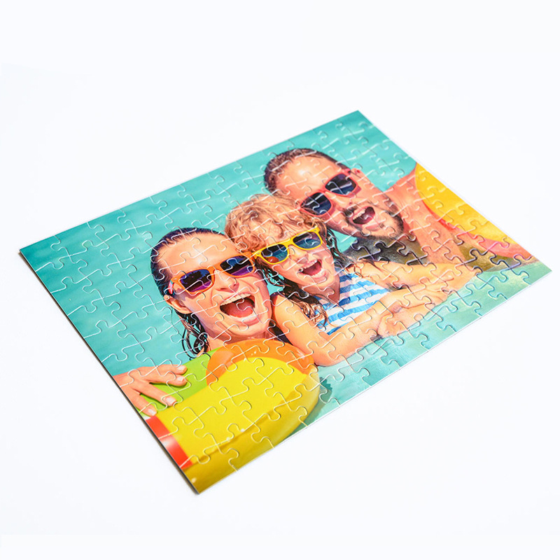 10sheets/lot Printable Jigsaw  - مراجعة Puzzle Blank White وسعره