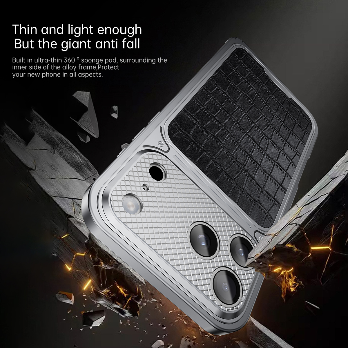 High End Crocodile Leather Pat - مراجعة Metal Photo Panel وسعره