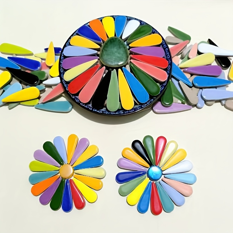 50g Teardrop-Shaped Ceramic Mo - مراجعة Ceramic Tile Blank وسعره