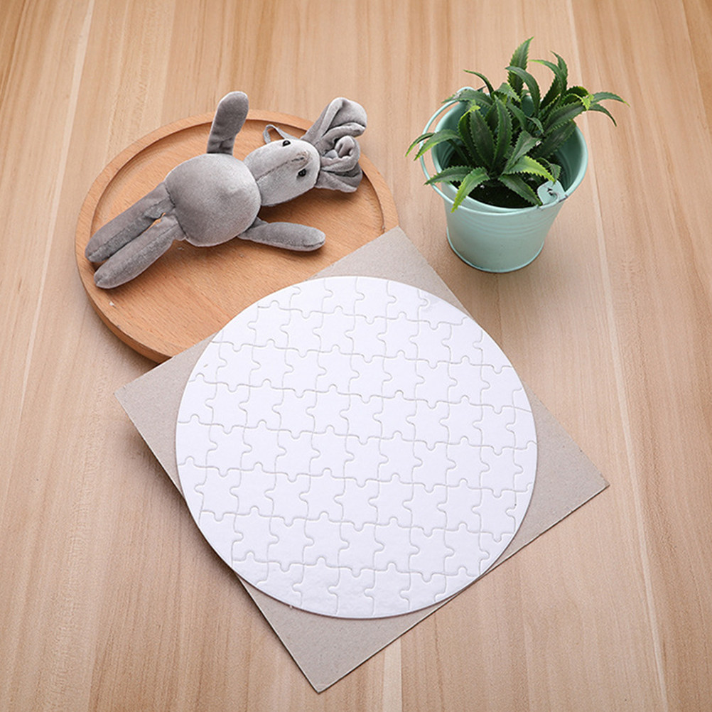 4Pcs Blank Sublimation Puzzles - مراجعة Puzzle Blank White وسعره