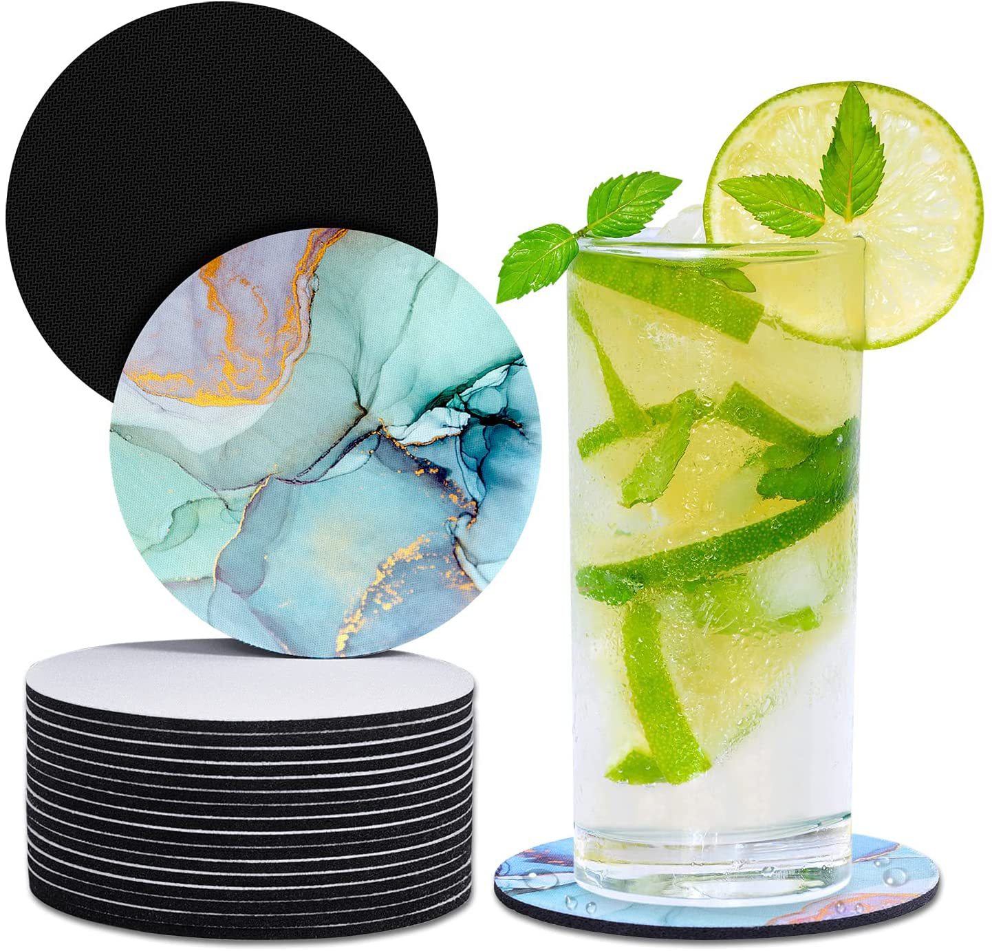 20PCS Bulk Sublimation Blanks  - مراجعة Puzzle Blank White وسعره