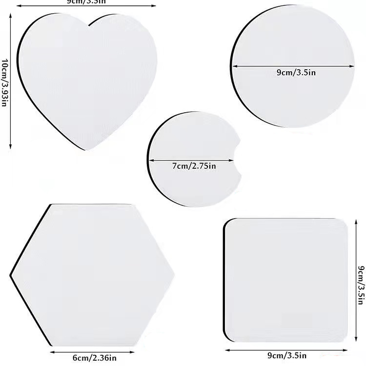 20PCS Bulk Sublimation Blanks  - مراجعة Puzzle Blank White وسعره
