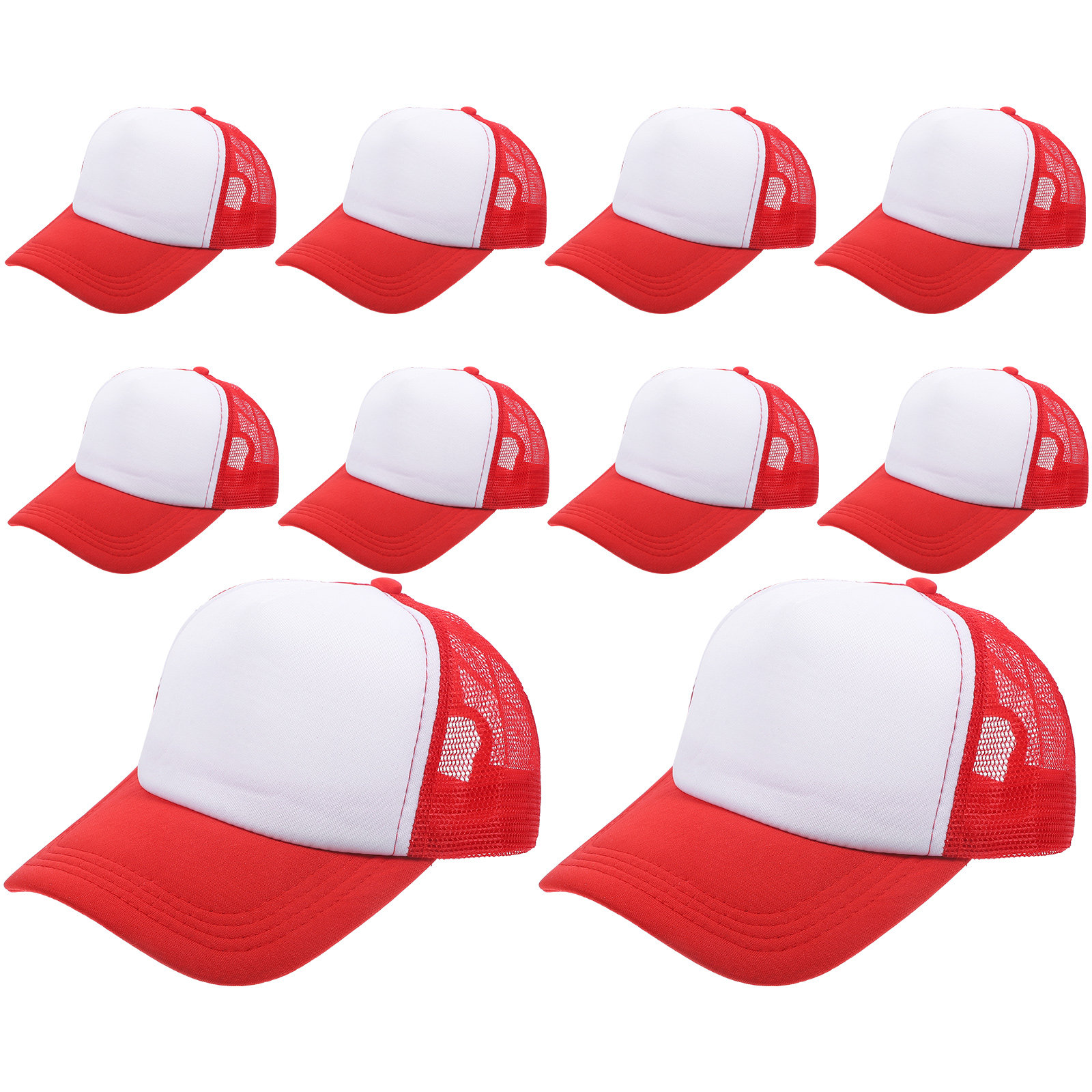 10Pcs Sublimation Blank Baseba - مراجعة Hat Sublimation Blank وسعره
