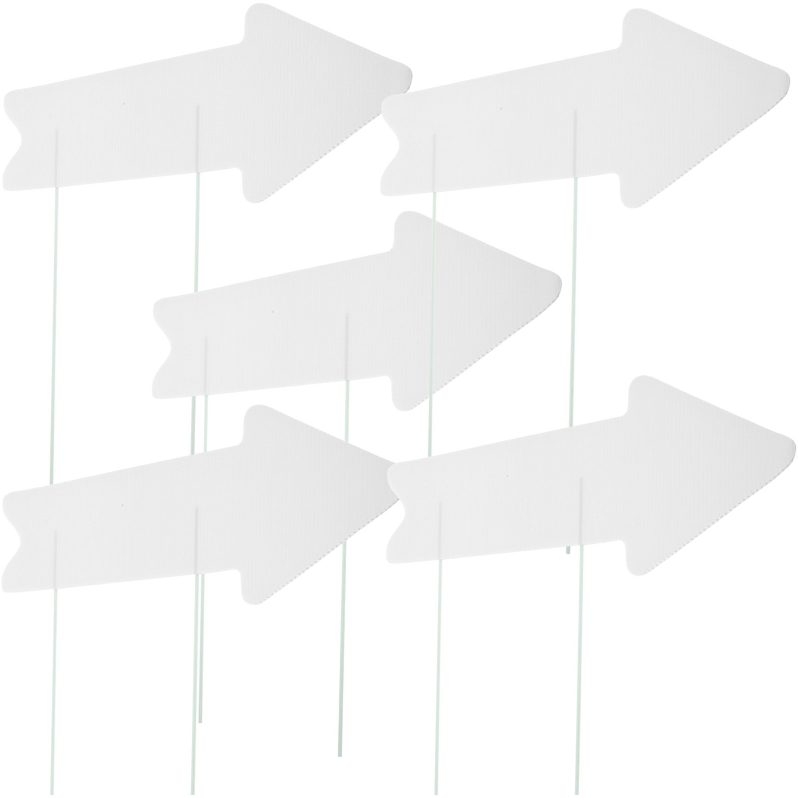 5Pcs Blank Yard Signs Plastic  - مراجعة Yard Sign Blank وسعره