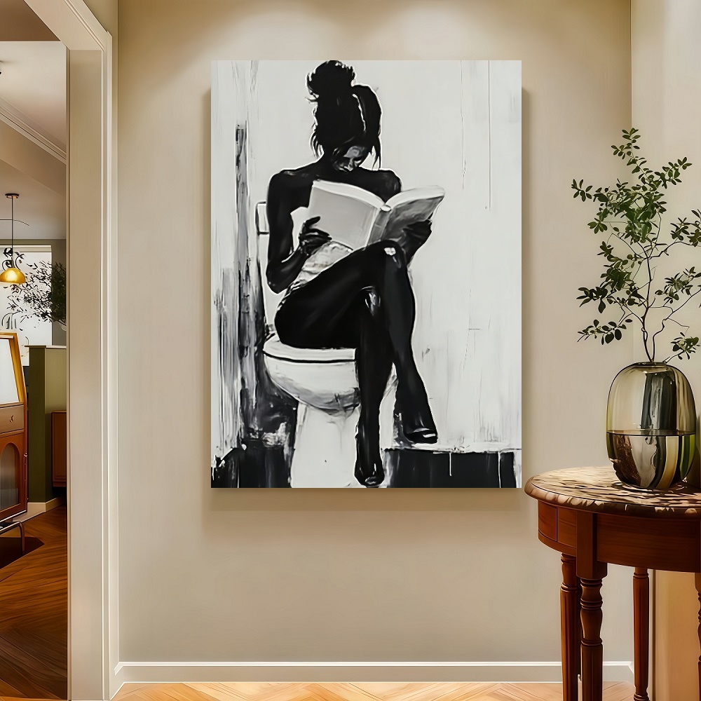 Framed 1pc Modern Abstract Wom - مراجعة Canvas Wrap Ready وسعره