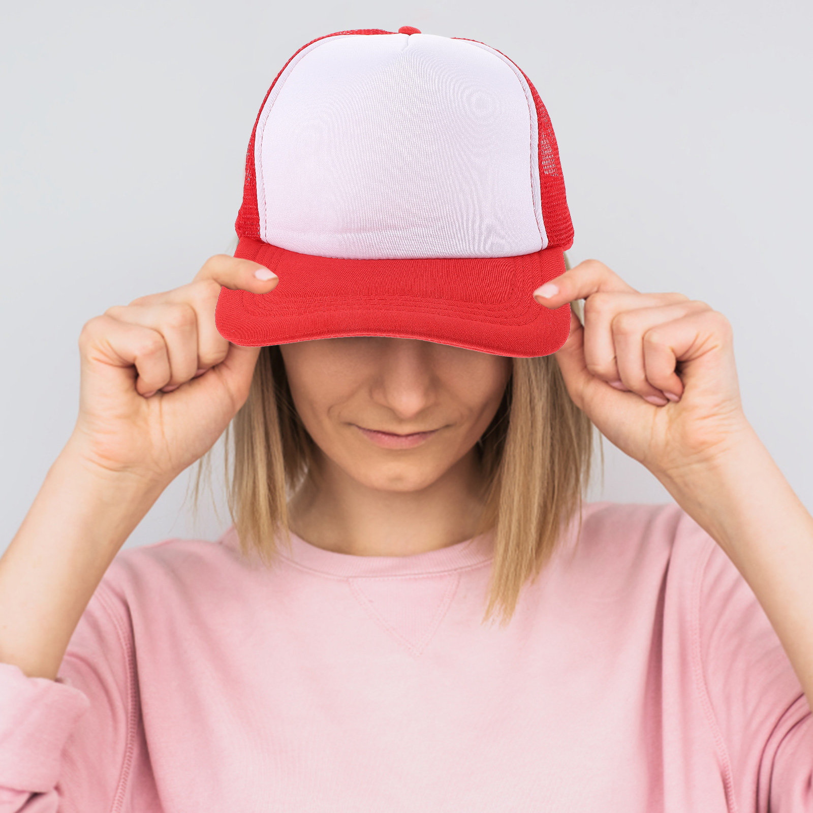 10Pcs Blank Mesh Baseball Hat  - مراجعة Hat Sublimation Blank وسعره