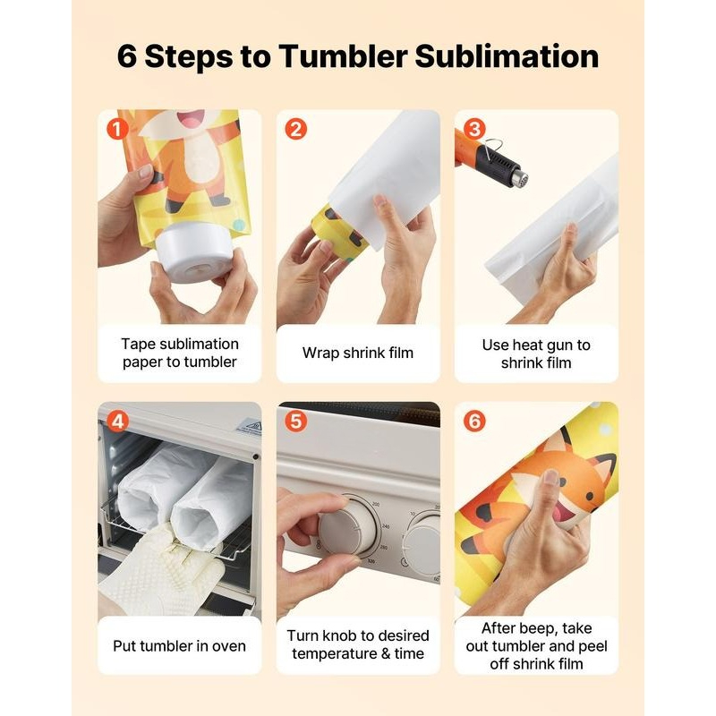 Sublimation Oven Machine, 13 Q - مراجعة Tumbler 20Oz White وسعره