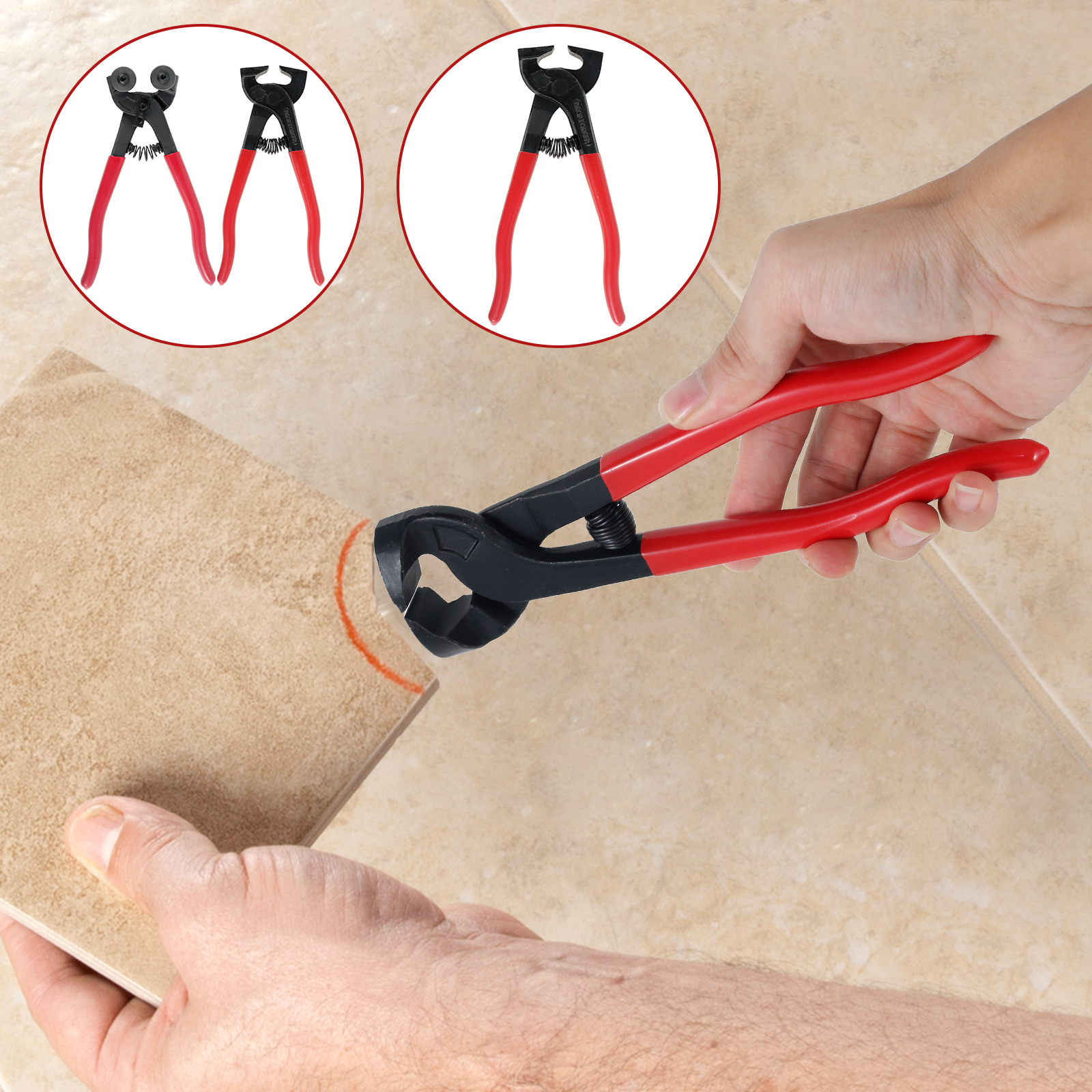 1/2 Pcs Glass Tile Nippers Set - مراجعة Ceramic Tile Blank وسعره