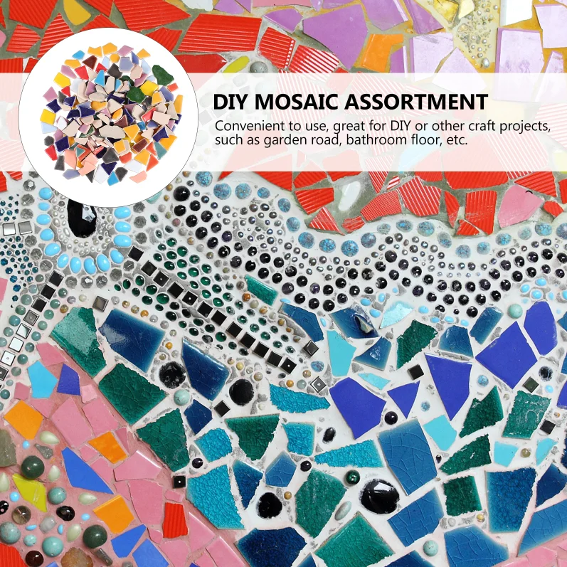 100g Porcelain Mosaic Tiles DI - مراجعة Ceramic Tile Blank وسعره
