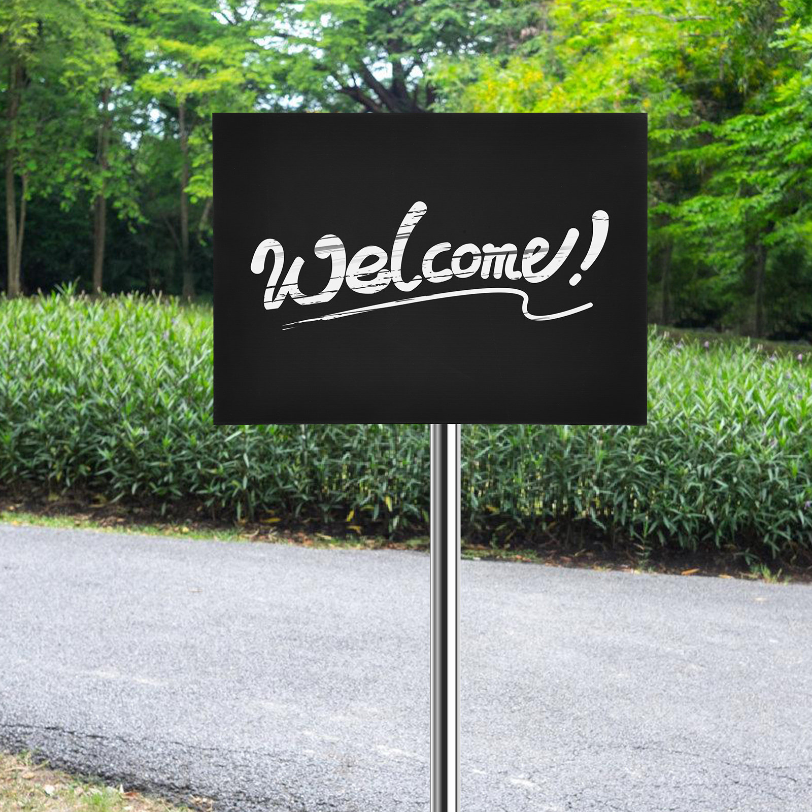 2Pcs Blank Yard Signs for Gard - مراجعة Yard Sign Blank وسعره