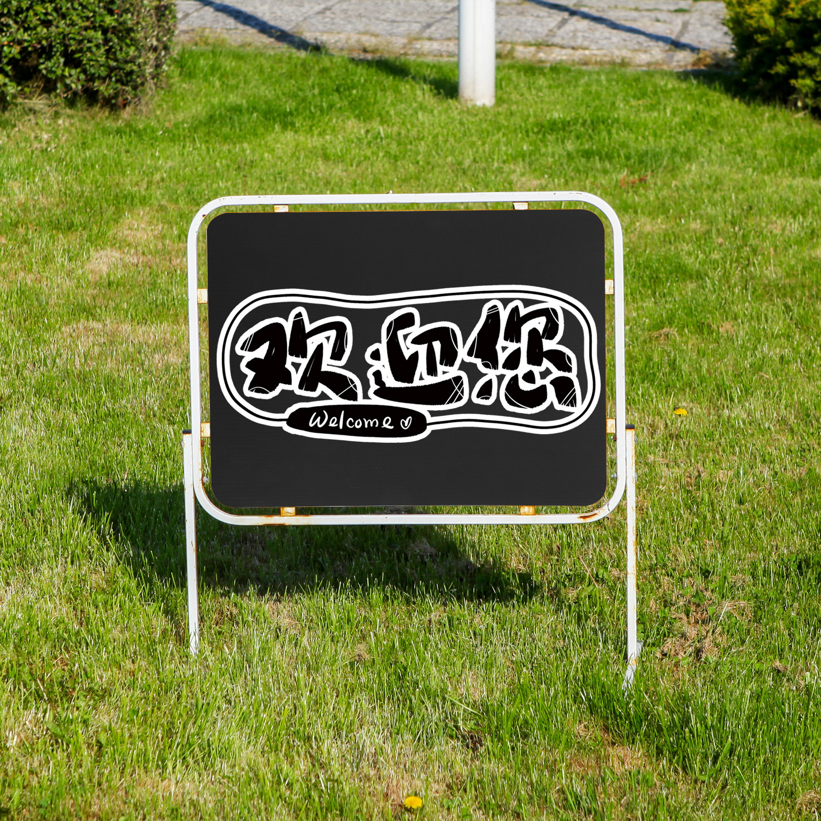 10Pcs Black Corrugated Plastic - مراجعة Yard Sign Blank وسعره