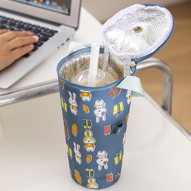 HOT SALE Portable Milk Tea Tot - مراجعة Tote Bag Sublimation وسعره