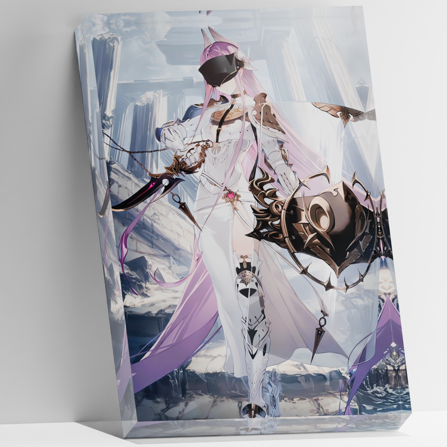 Custom Acrylic Photo Block Fat - مراجعة Photo Acrylic Block وسعره