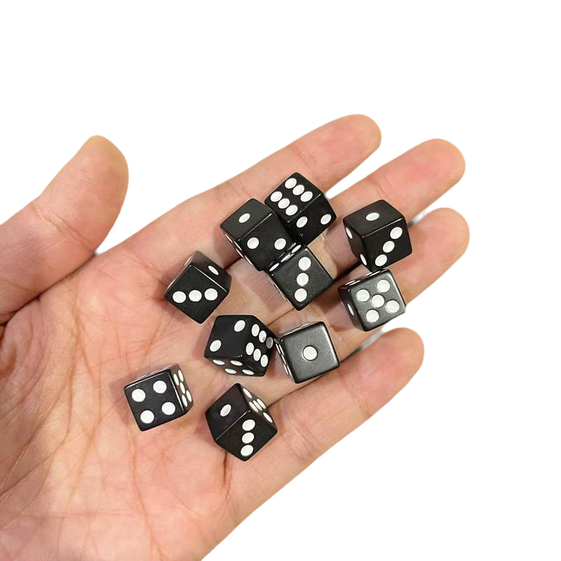 Wholesale 1000pcs Dots Dice 10 - مراجعة Puzzle Blank White وسعره