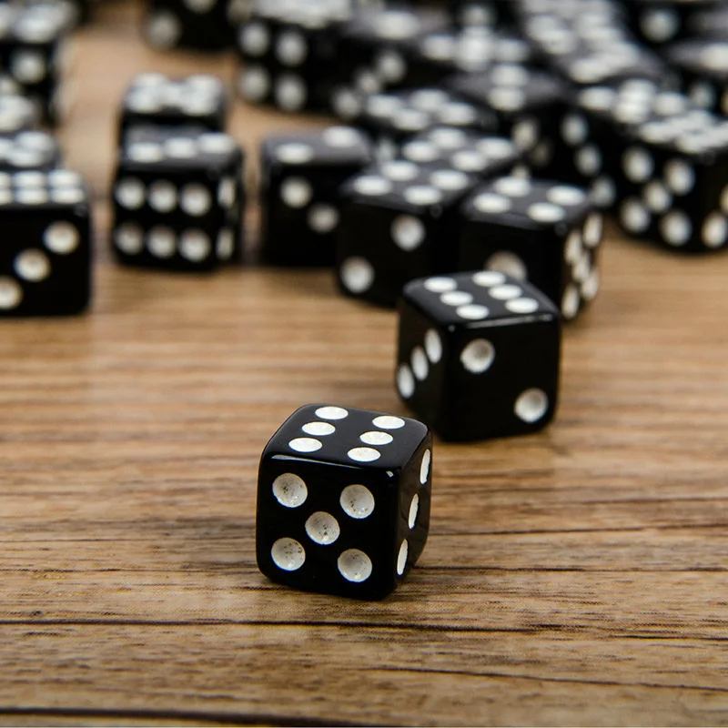 Wholesale 1000pcs Dots Dice 10 - مراجعة Puzzle Blank White وسعره