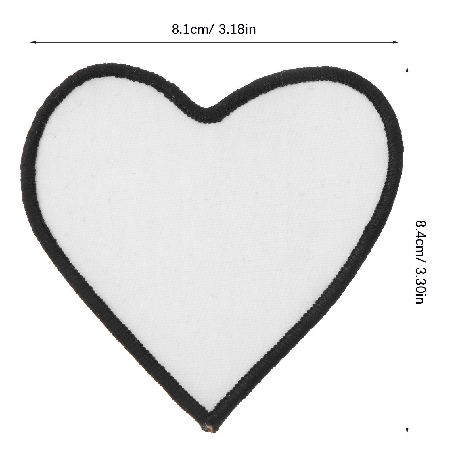 10Pcs Blank Iron-on Patch Heat - مراجعة Hat Sublimation Blank وسعره