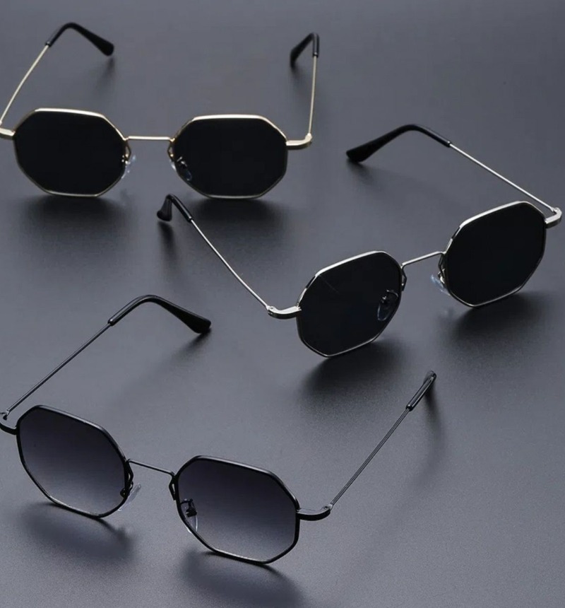 Sexy Small Square Sunglasses W - مراجعة Metal Photo Panel وسعره