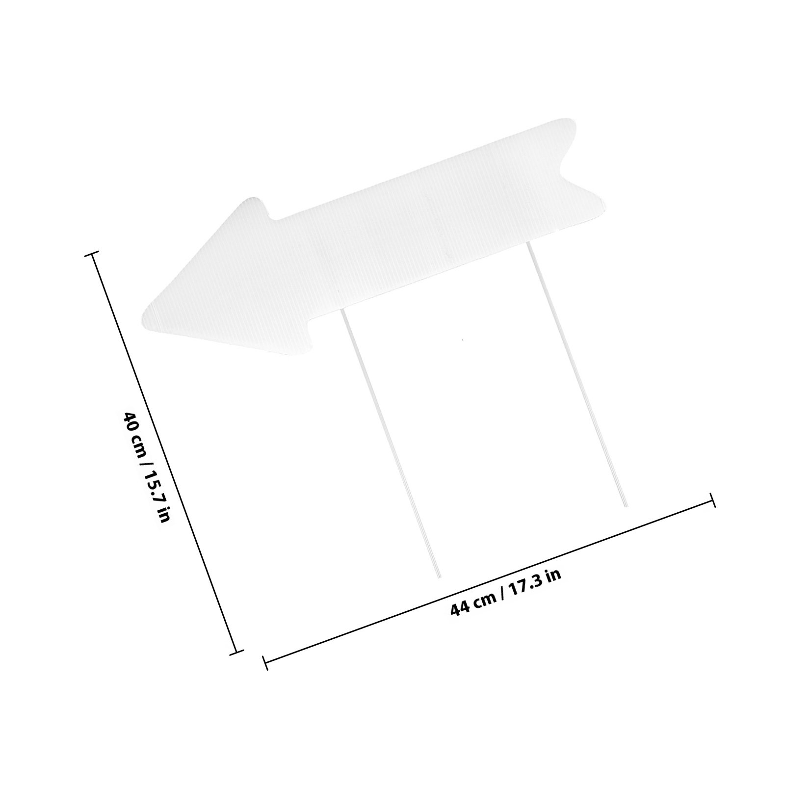 Plastic Yard Stake Lawn Sign B - مراجعة Yard Sign Blank وسعره