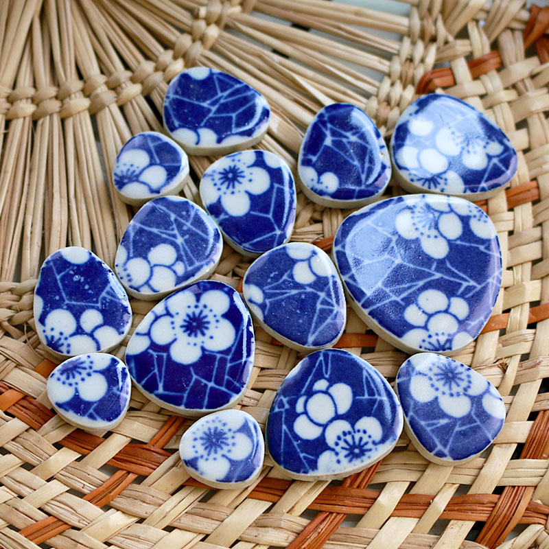 100g DIY Ceramic Mosaic Tiles  - مراجعة Ceramic Tile Blank وسعره