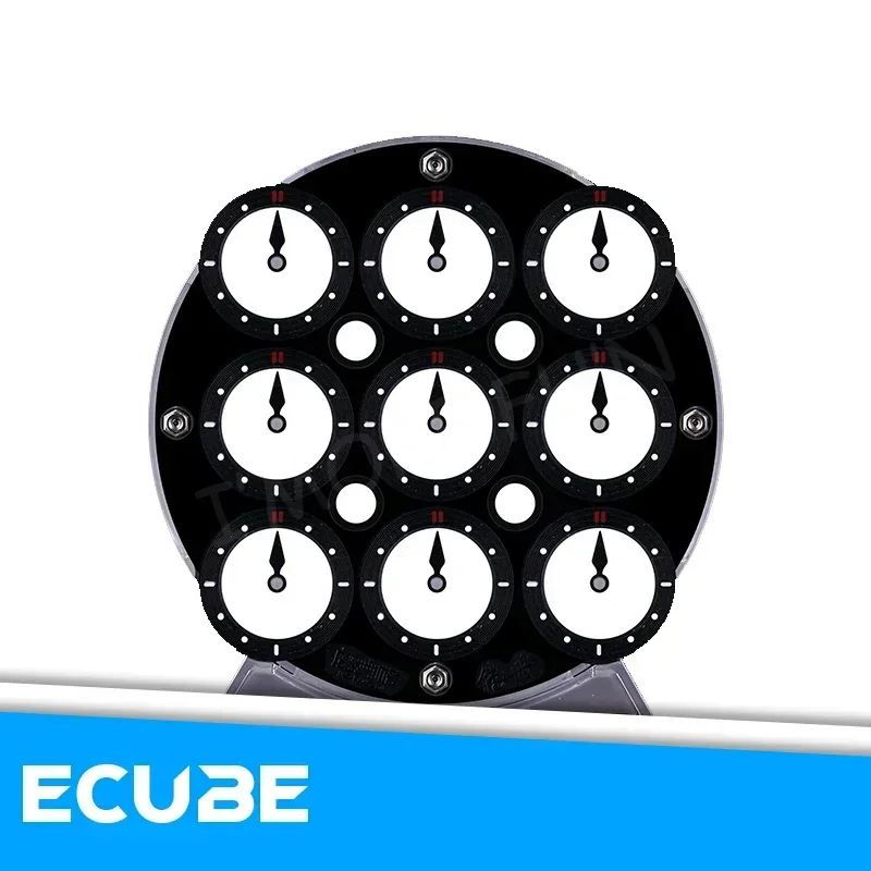 [ECube] QiYi Clock Puzzle Magn - مراجعة Puzzle Blank White وسعره