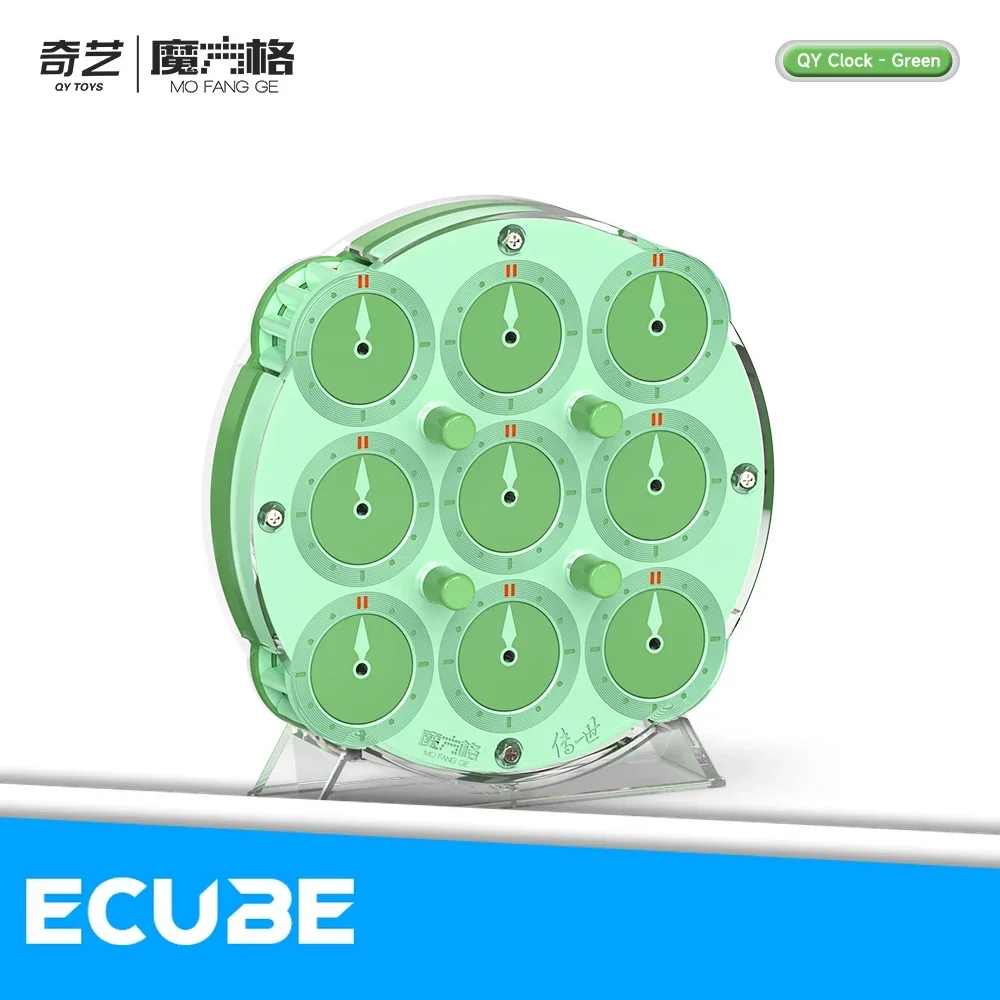 [ECube] QiYi Clock Puzzle Magn - مراجعة Puzzle Blank White وسعره