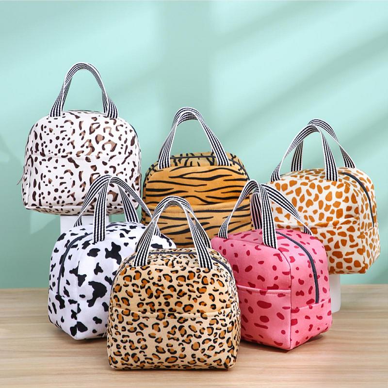 Lunch Box Animal Print Lunch B - مراجعة Tote Bag Sublimation وسعره