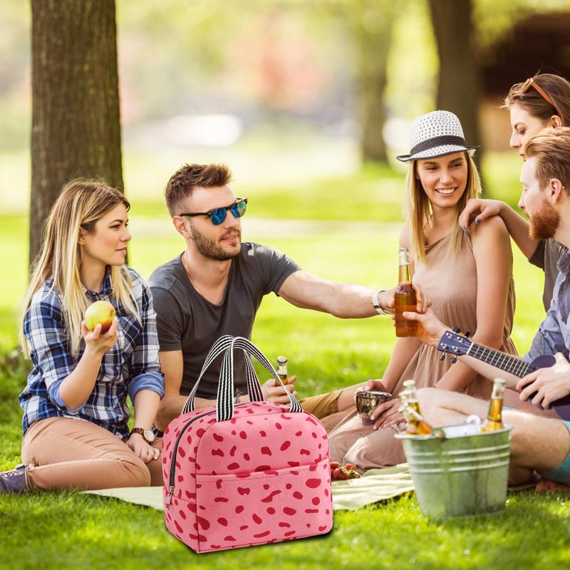 Lunch Box Animal Print Lunch B - مراجعة Tote Bag Sublimation وسعره