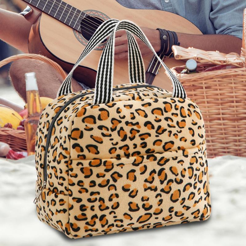 Lunch Box Animal Print Lunch B - مراجعة Tote Bag Sublimation وسعره