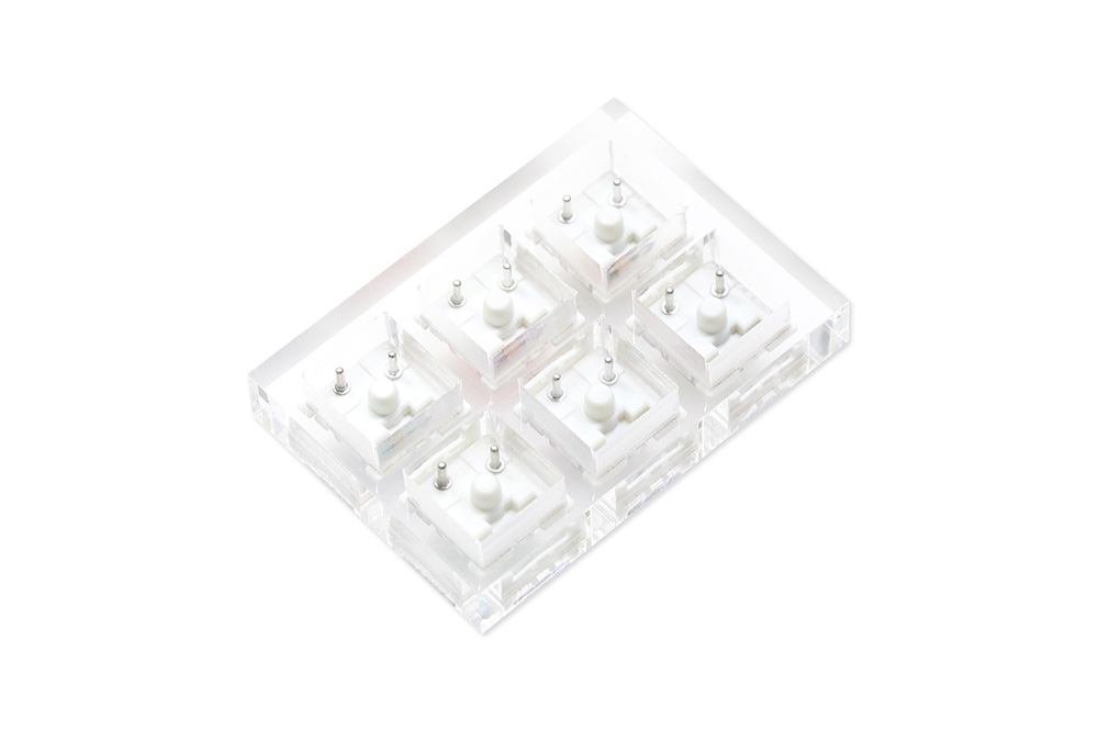 Outemu Acrylic Switch Tester O - مراجعة Laptop Sleeve Blank وسعره